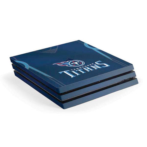 NFL Tennessee Titans Team Jersey PS4 Pro Console Skin